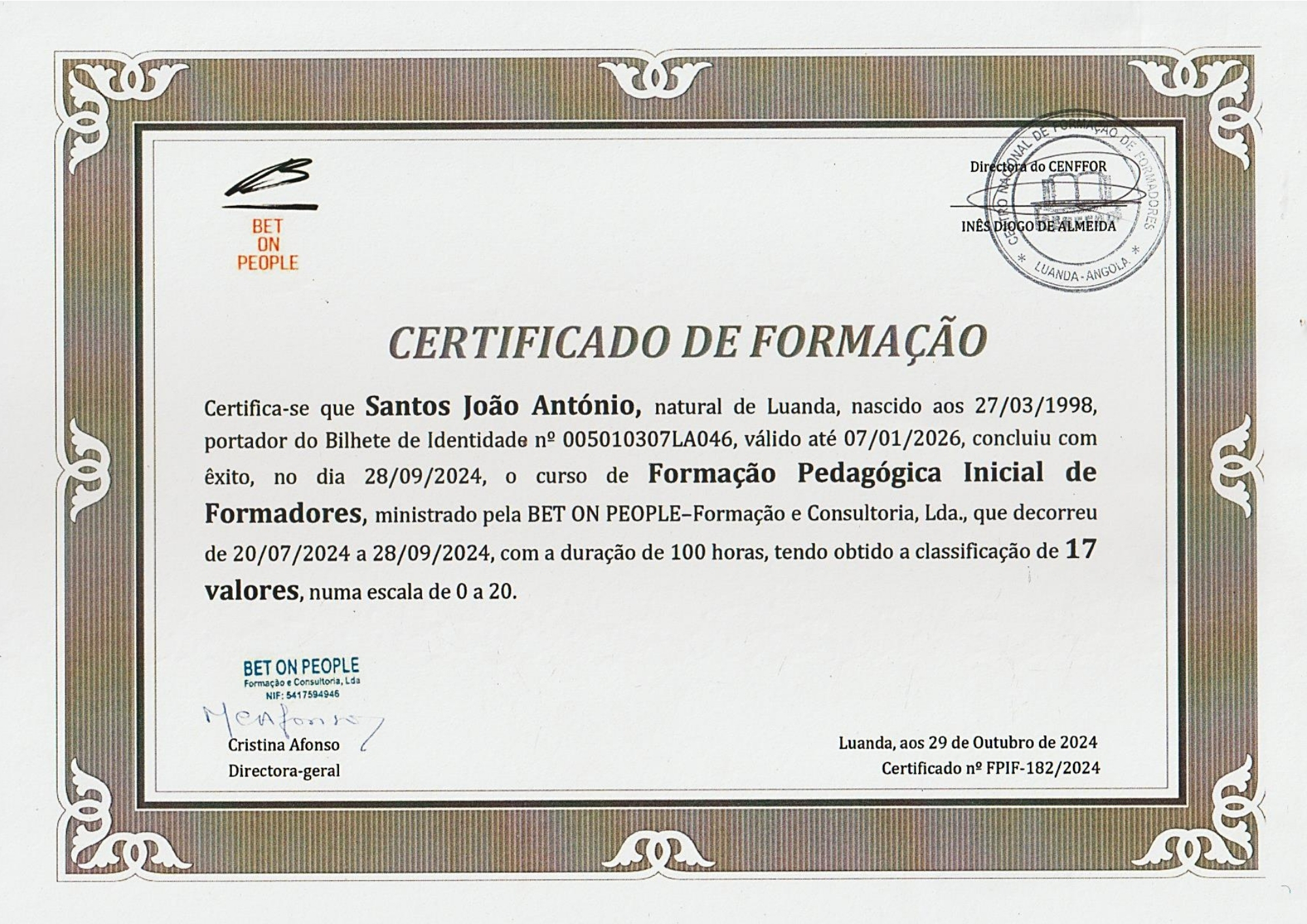 Certificado 2