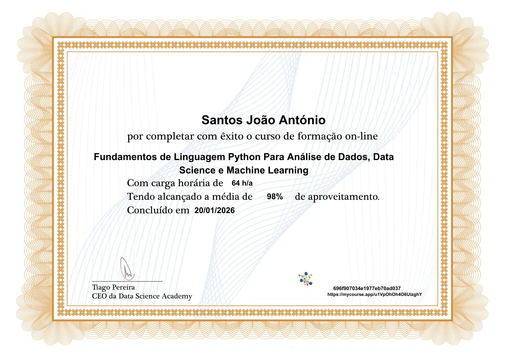 Certificado 6